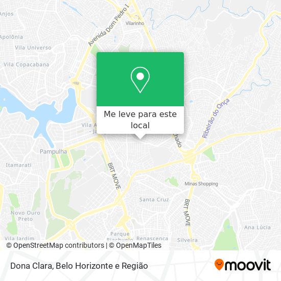 Dona Clara mapa