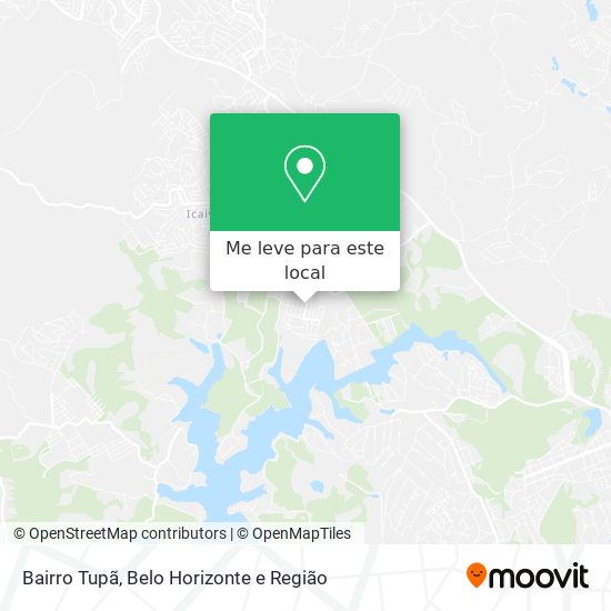 Bairro Tupã mapa