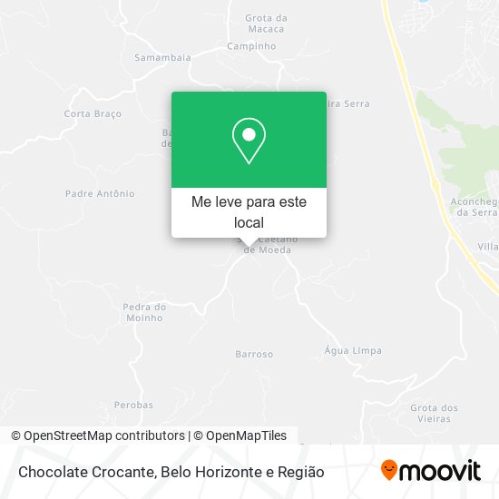 Chocolate Crocante mapa