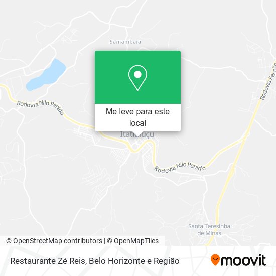 Restaurante Zé Reis mapa
