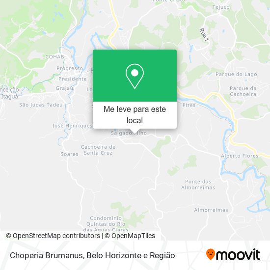 Choperia Brumanus mapa