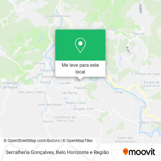 Serralheria Gonçalves mapa