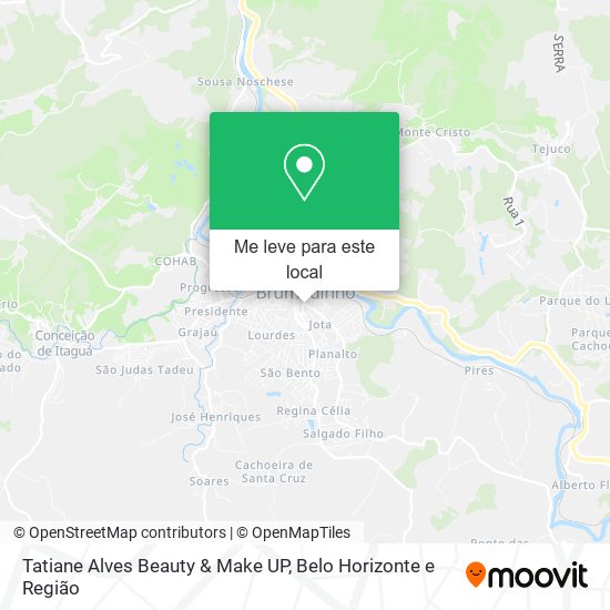 Tatiane Alves Beauty & Make UP mapa