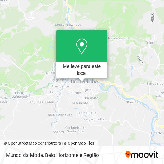 Mundo da Moda mapa
