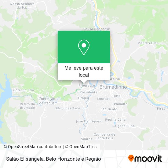 Salão Elisangela mapa
