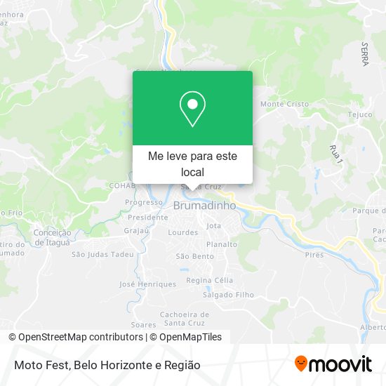 Moto Fest mapa