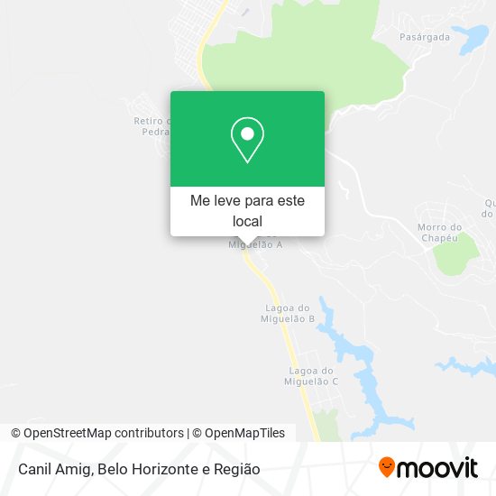 Canil Amig mapa