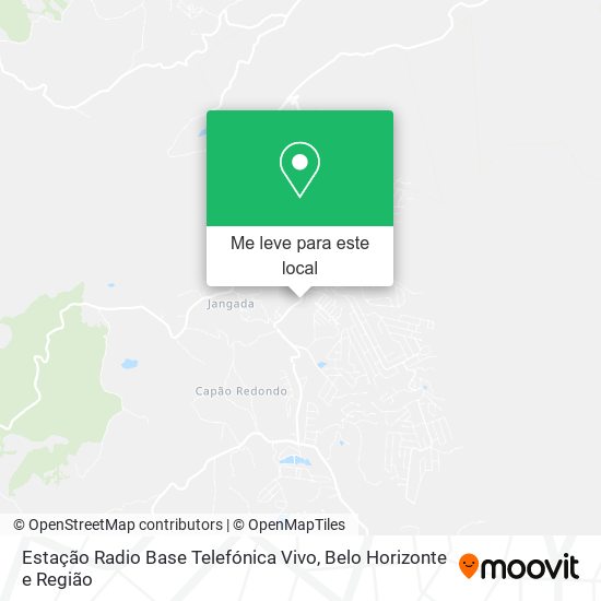 Estação Radio Base Telefónica Vivo mapa