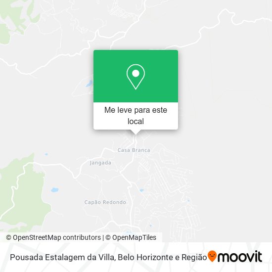 Pousada Estalagem da Villa mapa