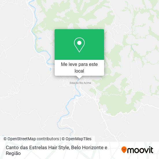 Canto das Estrelas Hair Style mapa