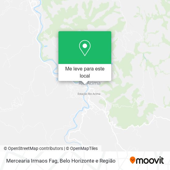 Mercearia Irmaos Fag mapa