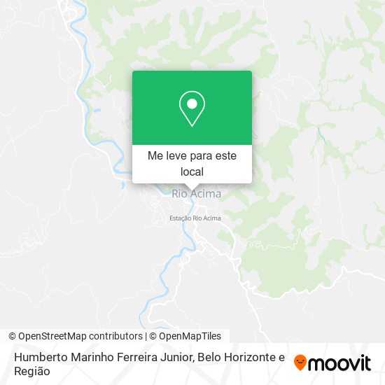Humberto Marinho Ferreira Junior mapa