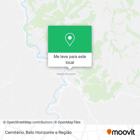 Cemitério mapa