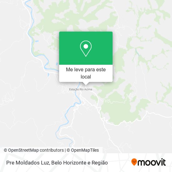Pre Moldados Luz mapa