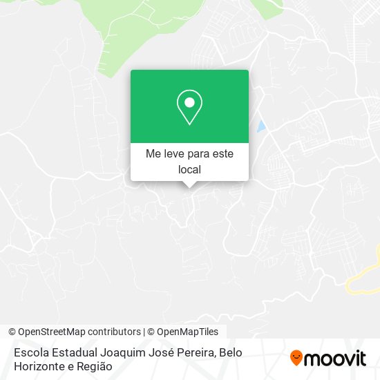 Escola Estadual Joaquim José Pereira mapa