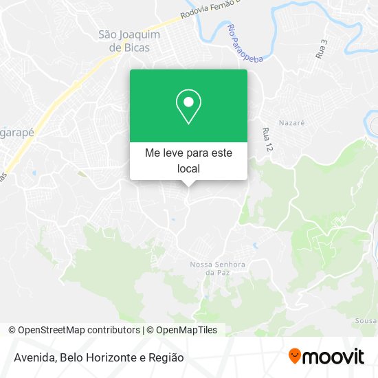 Avenida mapa
