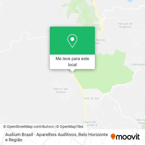 Audium Brasil - Aparelhos Auditivos mapa