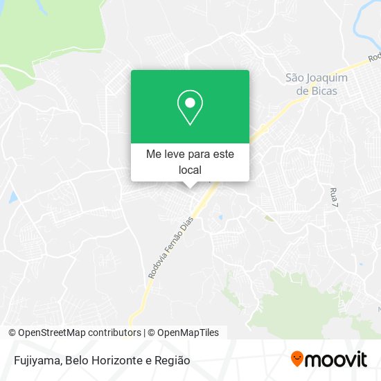 Fujiyama mapa