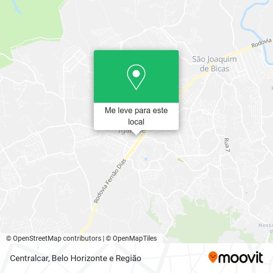 Centralcar mapa
