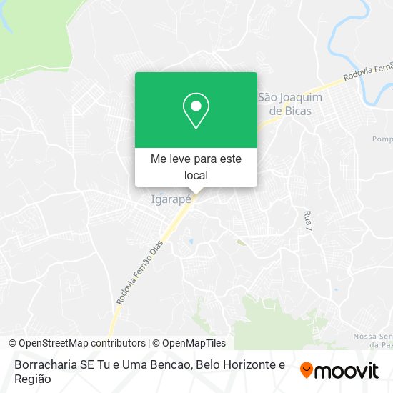 Borracharia SE Tu e Uma Bencao mapa