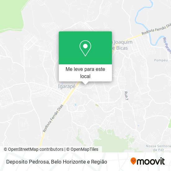 Deposito Pedrosa mapa