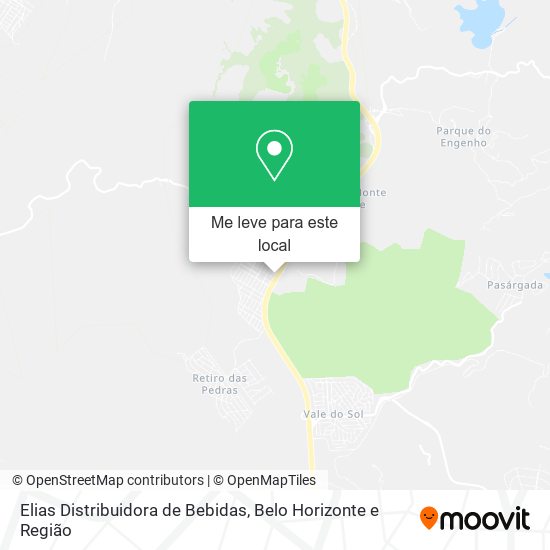 Elias Distribuidora de Bebidas mapa