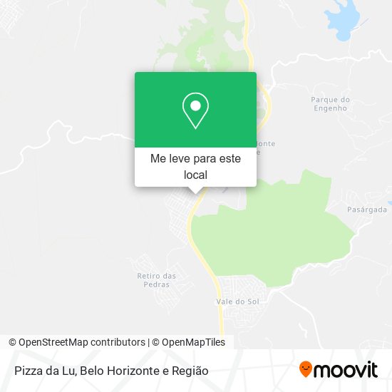Pizza da Lu mapa