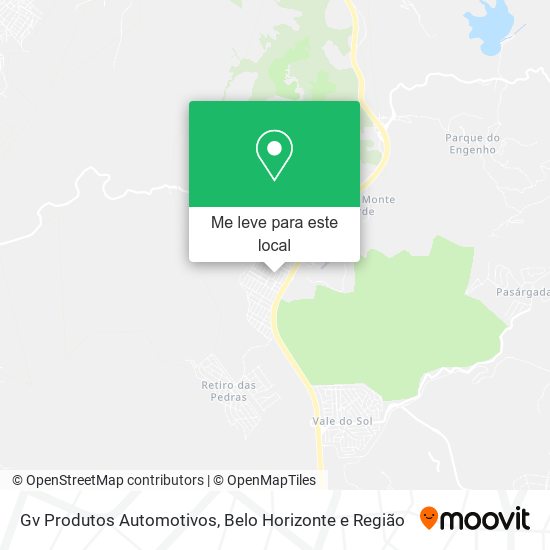 Gv Produtos Automotivos mapa