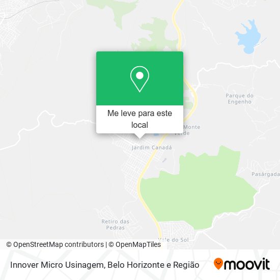 Innover Micro Usinagem mapa