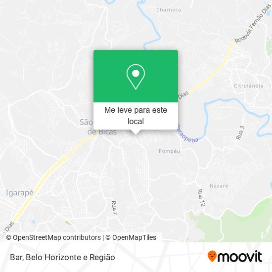 Bar mapa