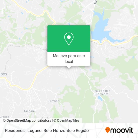 Residencial Lugano mapa