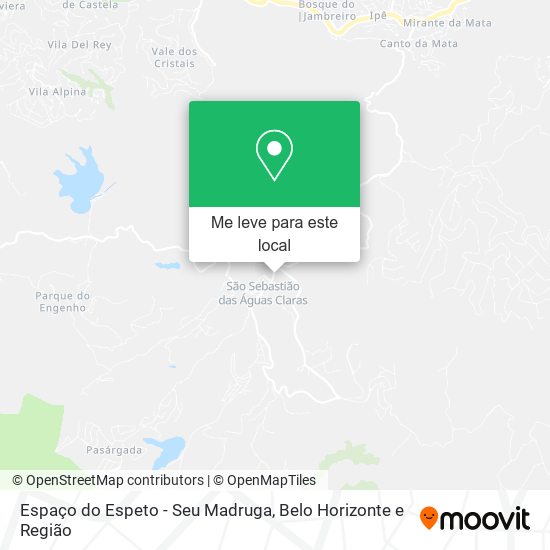 Espaço do Espeto - Seu Madruga mapa