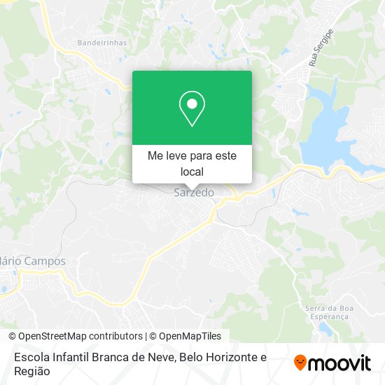 Escola Infantil Branca de Neve mapa