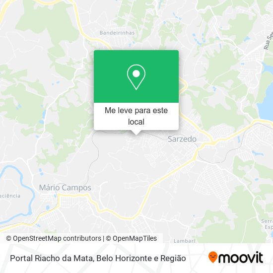 Portal Riacho da Mata mapa