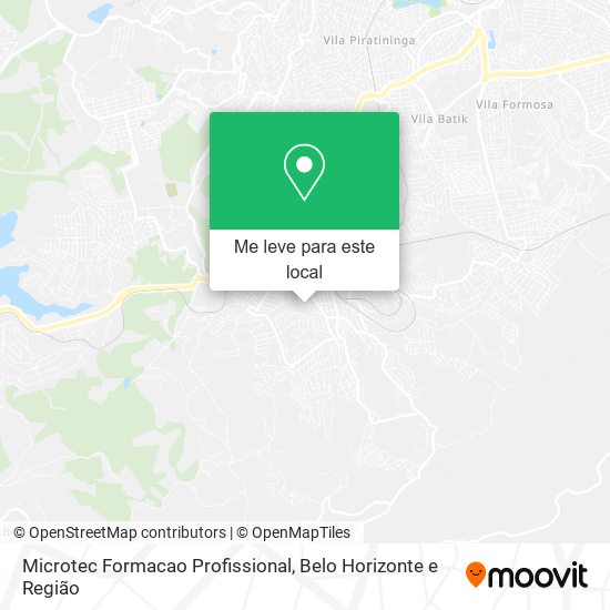 Microtec Formacao Profissional mapa