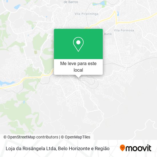 Loja da Rosângela Ltda mapa