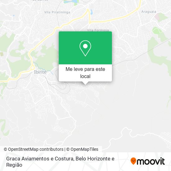 Graca Aviamentos e Costura mapa