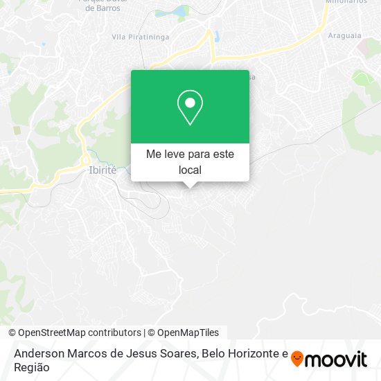 Anderson Marcos de Jesus Soares mapa