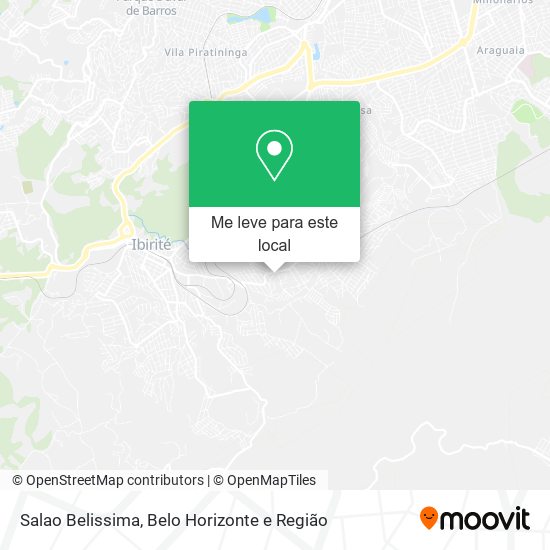 Salao Belissima mapa