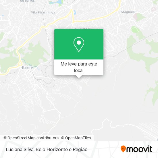 Luciana Silva mapa