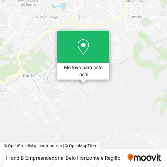 H and B Empreendedoria mapa