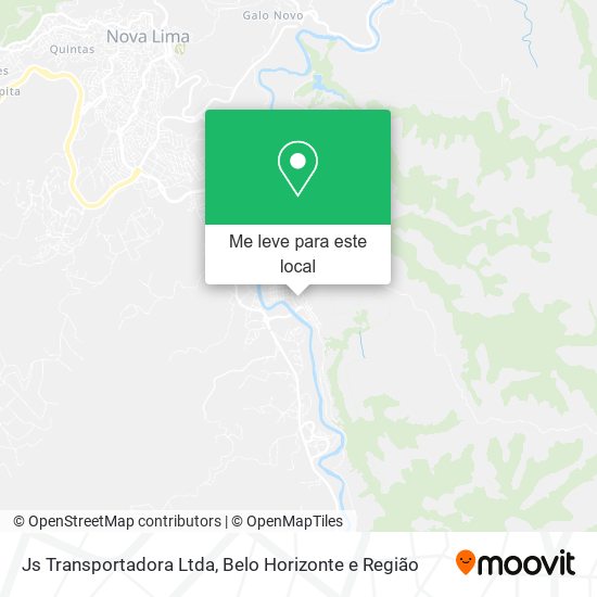 Js Transportadora Ltda mapa