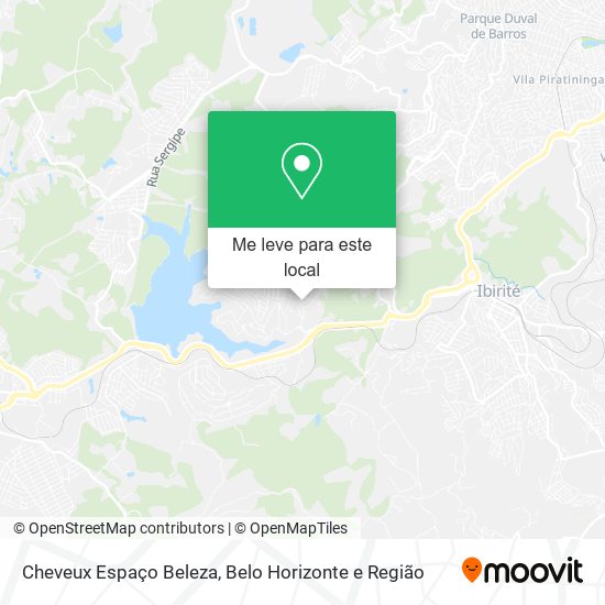 Cheveux Espaço Beleza mapa