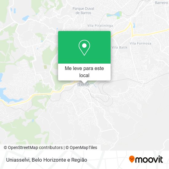 Uniasselvi mapa