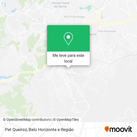 Pet Queiroz mapa