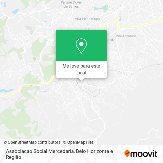 Associacao Social Mercedaria mapa