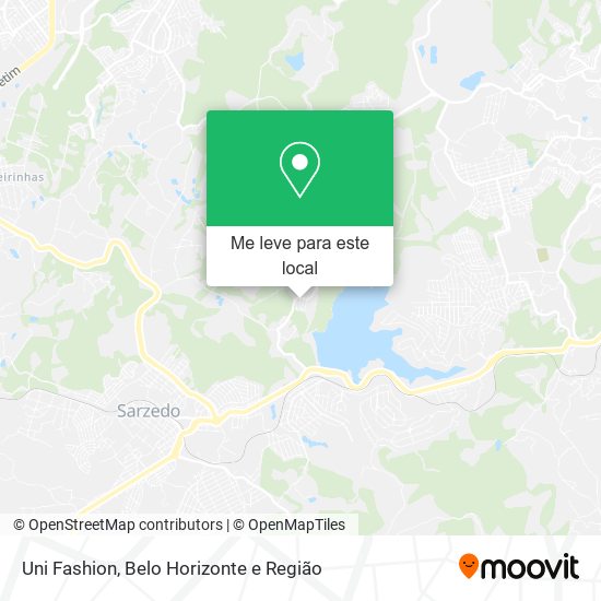 Uni Fashion mapa