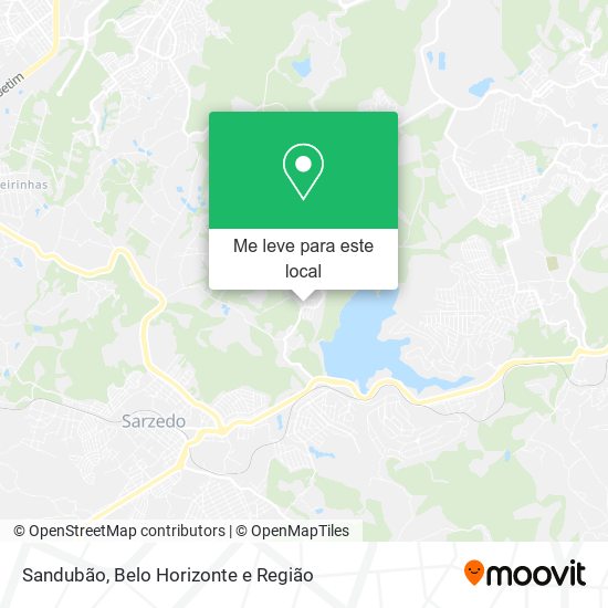 Sandubão mapa