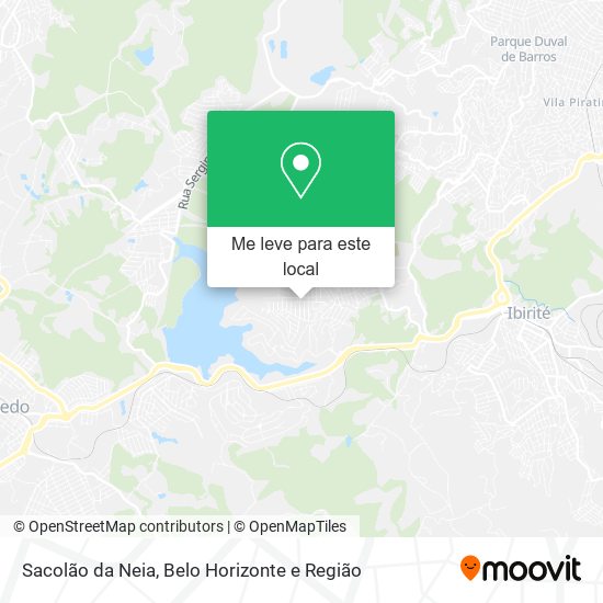 Sacolão da Neia mapa
