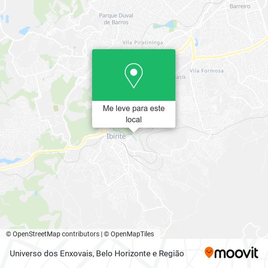 Universo dos Enxovais mapa